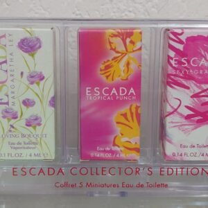 COFFRET ESCADA COLLECTORS EDITION - 5 X EDT 4 ML de ESCADA