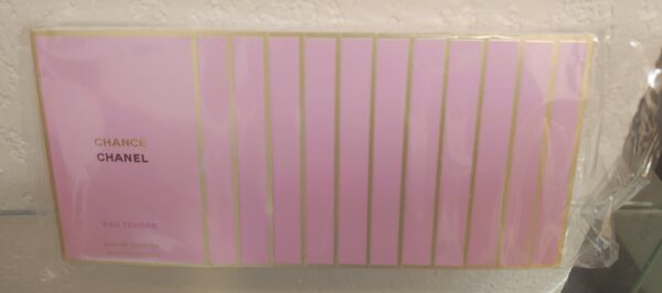 CHANCE - EAU TENDRE - 12 X Echantillons EDP 1,5 ML de CHANEL