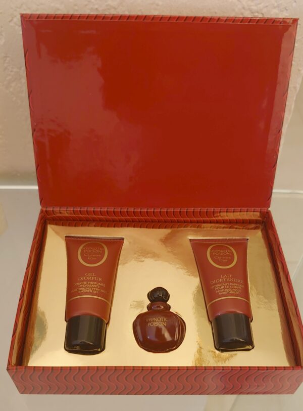 COFFRET HYPNOTIC POISON - EDT 5 ML + Gel 20 ML + Lait 20 ML de DIOR
