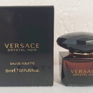 CRYSTAL NOIR - EDT 5 ML Boite Carrée de VERSACE