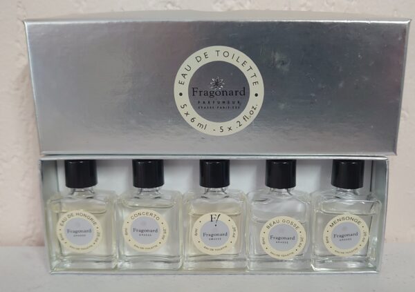 COFFRET FRAGONARD - EDT 5 X 6 ML de FRAGONARD