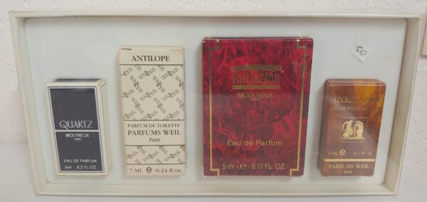 COFFRET Parfums WEIL MOLYNEUX - 4 x Miniatures