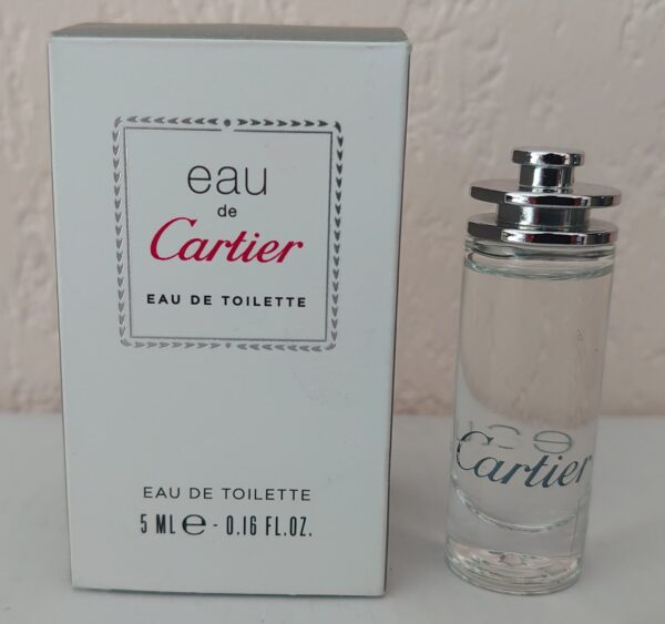EAU DE CARTIER - EDT 5 ML Grande Boite de CARTIER