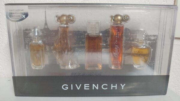 COFFRET EXCLUSIVE TRAVELLERS EDITION - 5 X Minis Pour 23 ML de GIVENCHY