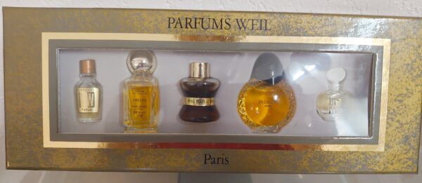 COFFRET PARFUMS WEIL - 5 X Minis de WEIL