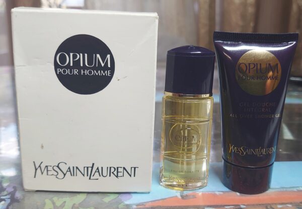 COFFRET OPIUM POUR HOMME - EDT 7,5 ML + Gel Douche 30 ML de SAINT LAURENT