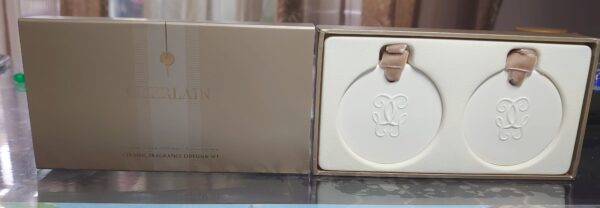 COFFRET CERAMIQUES A PARFUMER - 2 x Pieces de GUERLAIN