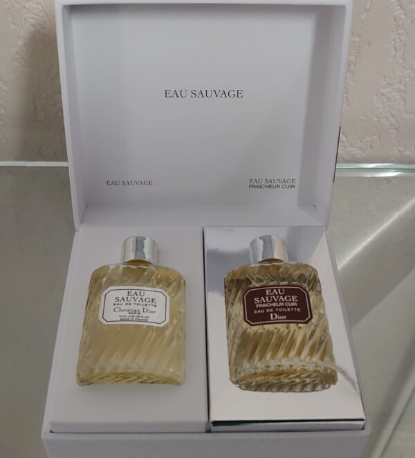 COFFRET EAU SAUVAGE - EDT 10 ML + EDT Fraicheur Cuir 10 Ml de DIOR