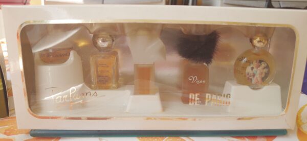 COFFRET PARFUMS DE PARIS - 5 X Minis - 25,5 ML de AROMALYS GRASSE