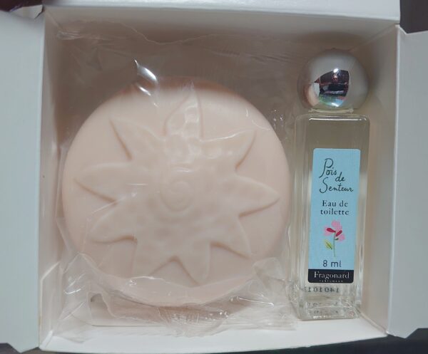 COFFRET POIS DE SENTEUR - EDT 8 ML + Savon 50 g. de FRAGONARD
