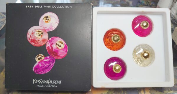 COFFRET BABY DOLL - Pink Collection - 4 X EDT 7,5 ML de SAINT LAURENT