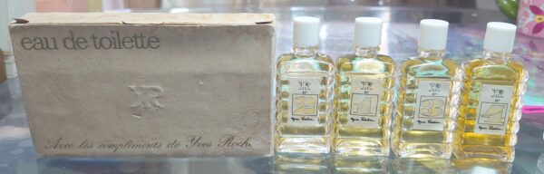 COFFRET Vintage " Avec les compliments " - 4 X EDT 10 ML de ROCHER