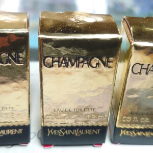 3 X Tubes CHAMPAGNE - EDT 1,2 ML de SAINT LAURENT