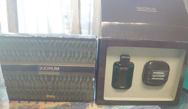COFFRET QUORUM - EDT 10 ML + Savon 25 g. de PUIG