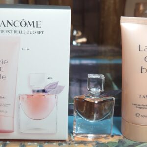 COFFRET DUO LA VIE EST BELLE - EDP 4 ML + Lait Corps 50 ML de LANCOME