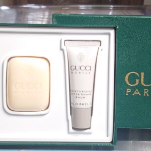COFFRET NOBILE - EDT 5 ML + Savon 30 ML + Gel et Baume AS 10 ML de GUCCI