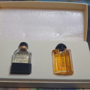 COFFRET DUO ARMANI - EAU POUR HOMME 5 ML + FEMME 5 ML de ARMANI