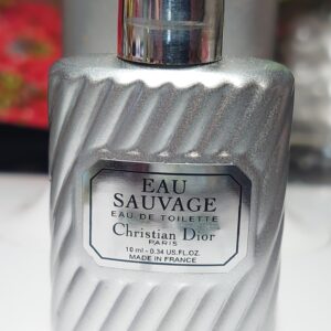 EAU SAUVAGE - EDT 10 ML Metal sans Boite de DIOR