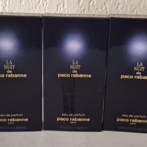LOT de 5 X EDP 5 ML - LA NUIT de RABANNE