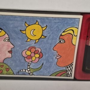 COFFRET NIKI - 8 X Cartes et Enveloppes - EDT Vapo 13 ML de ST PHALLE