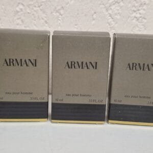 5 X EAU POUR HOMME - 50 ML de ARMANI