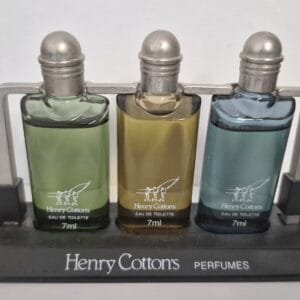 COFFRET Métallique COTTONS - 3 X EDT 7 ML de HENRY COTTONS