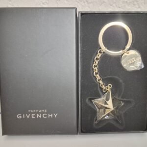 Porte Clés Etoile en Métal Doré de GIVENCHY