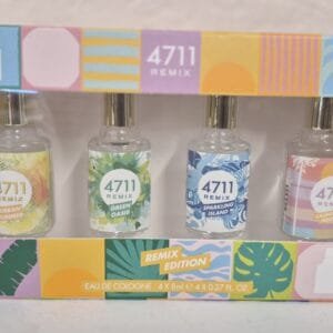 COFFRET REMIX EDITION - 4 X EDC 8 ML de 4711