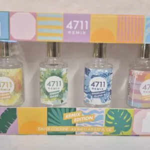 COFFRET REMIX EDITION - 4 X EDC 8 ML de 4711