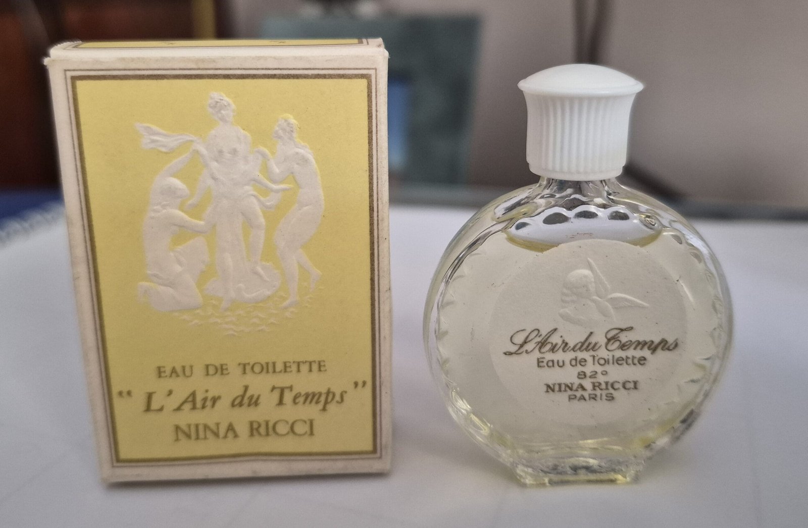L’ AIR DU TEMPS – EDT 4 ML Flacon Montre de RICCI
