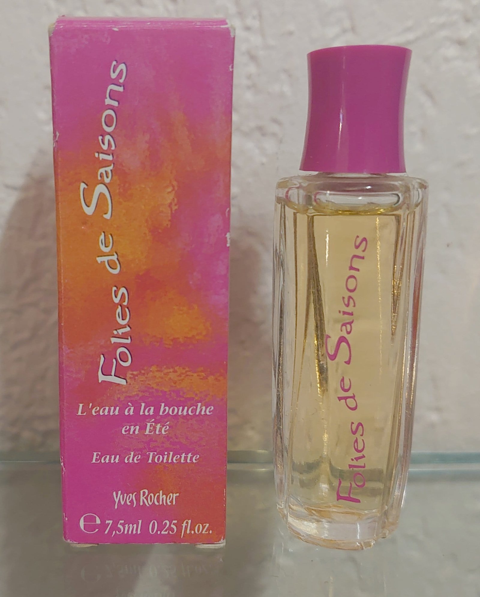 FOLIES DE SAISONS – L’ eau à la Bouche en Eté – EDT7,5 ML de RCOHER