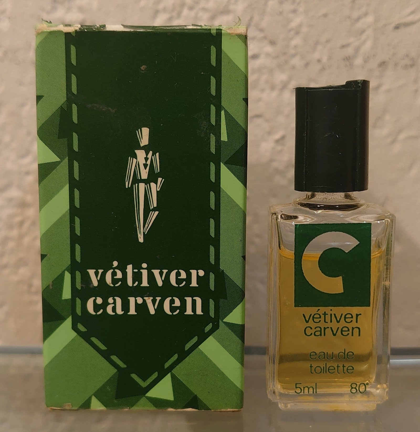 VETIVER – EDT 5 ML Grand Bouchon de CARVEN