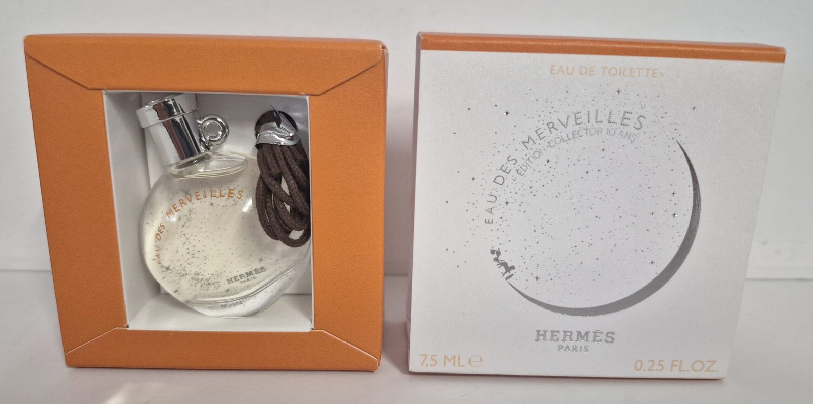EAU DES MERVEILLES – EDT 7,5 ML Boite Ecrin de HERMES