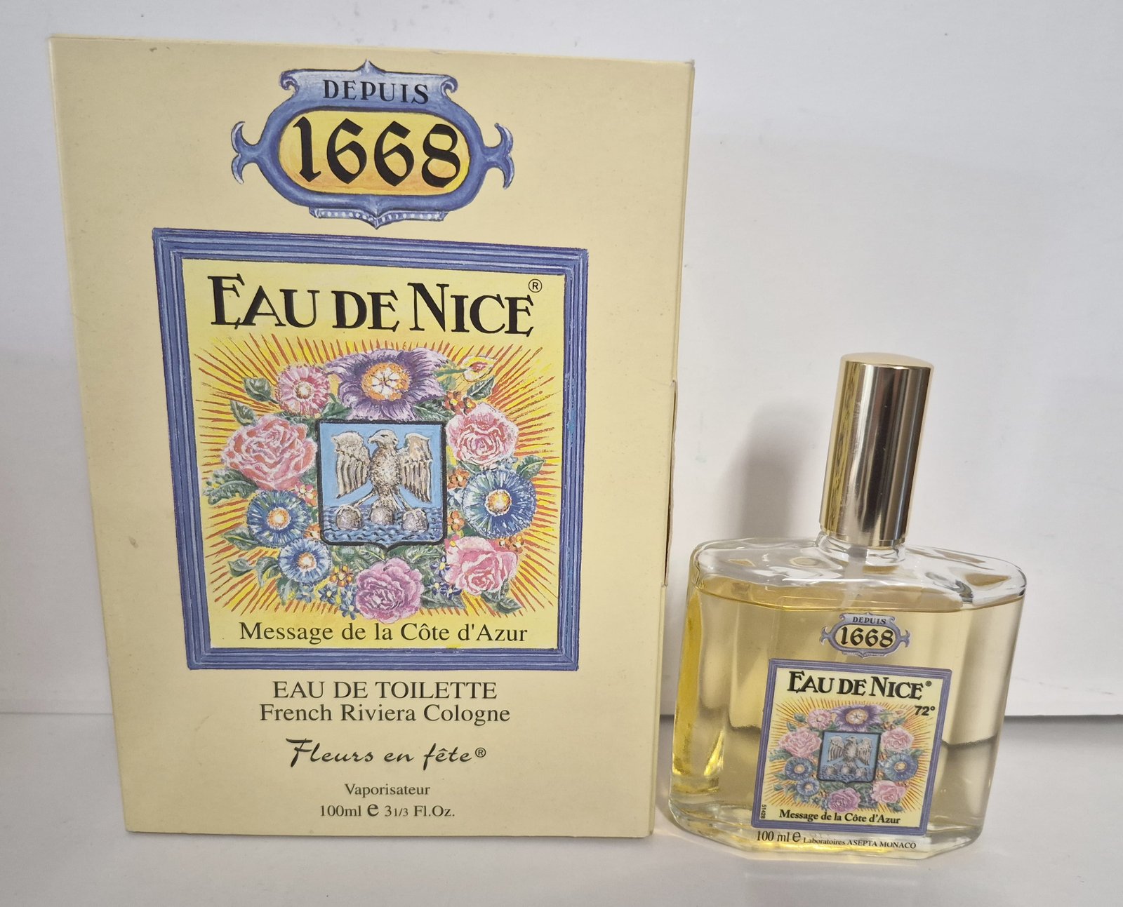 EAU DE NICE – Fleurs en Fete – EDT 100 ML de ASEPTA